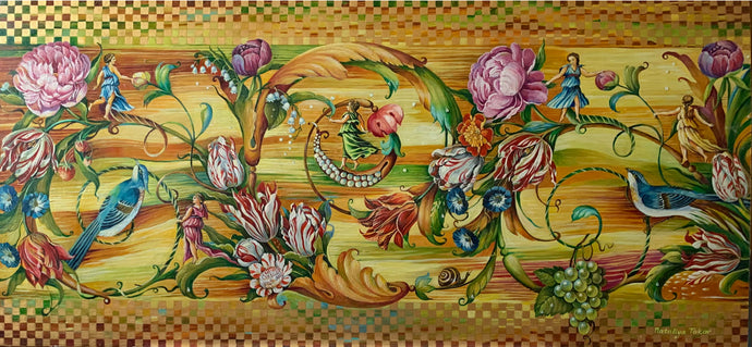 Dancing Flowers - Nataliya Tokar Art