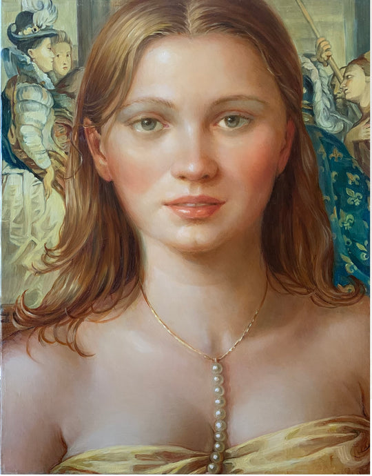 Portrait of a Woman - Nataliya Tokar Art